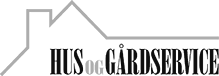 Hus og Gårdservice logo